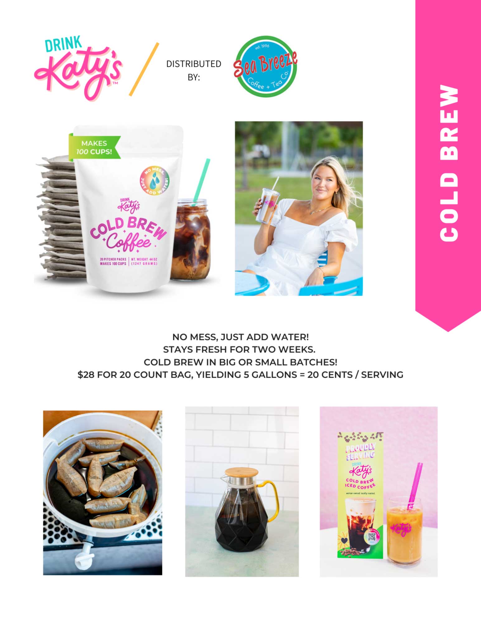 Cold Brewed Coffee & Iced Espresso